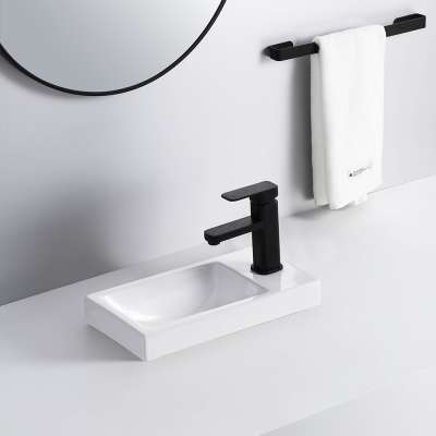 High quality China bathroom sanitary ware wash sink ceramic vanity small cabinet basin