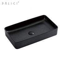 High quality big size black matt stone bathroom basins and stone sinks sink Lavobo lavatory